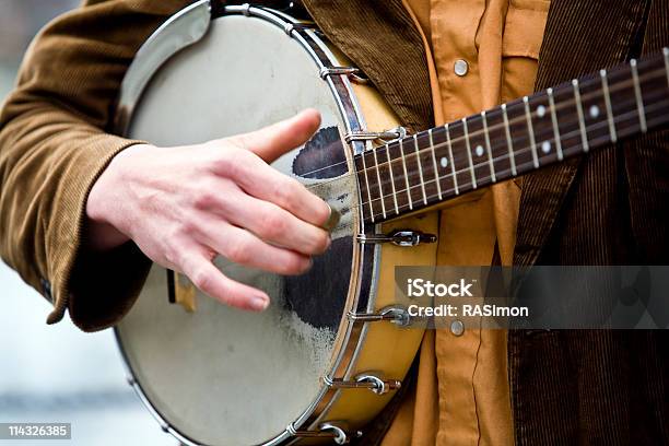 Hohlschr Strum Stockfoto und mehr Bilder von Banjo - Banjo, Aufführung, Bewegungsunschärfe