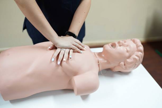 istock student on a training to do Cardiopulmonary resuscitation 1143265440