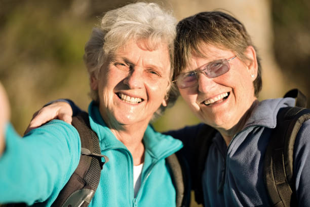 istock Happiest when hiking together 1143273805