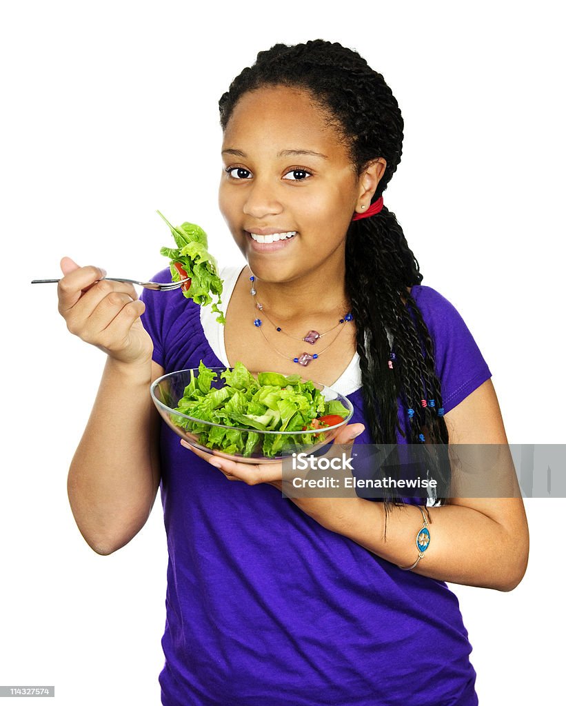 Femme ayant la salade - Photo de Adolescent libre de droits