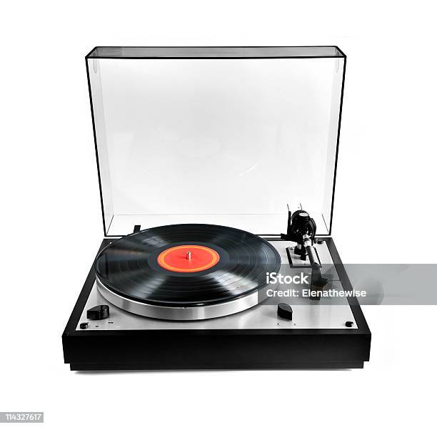 Photo libre de droit de Disque De Platine De Disque Vinyle banque d'images et plus d'images libres de droit de Disque vinyle longue durée - Disque vinyle longue durée, Disque vinyle, Jouer