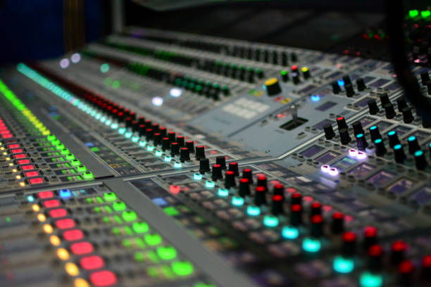 istock Inside an Outside Broadcast Truck 1143277037