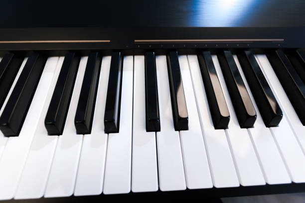 istock Piano and Piano keyboard 1143278283