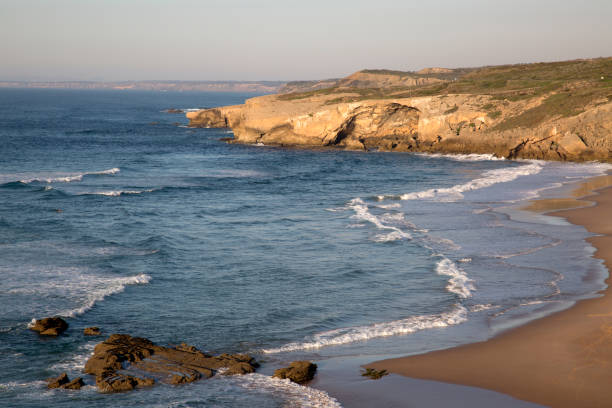 istock Cliff and Beach, Monte Clerigo; Portugal 1143280624