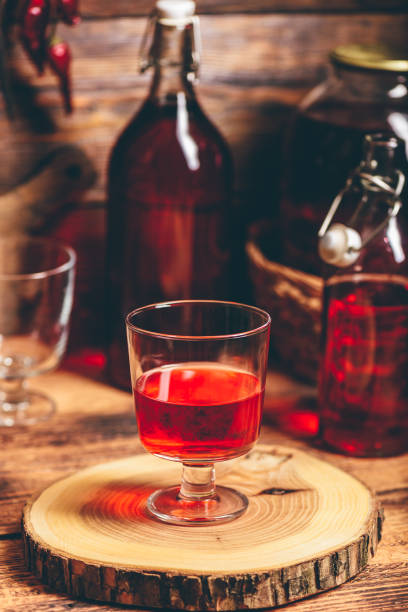 istock Homemade red currant liquor 1143281744