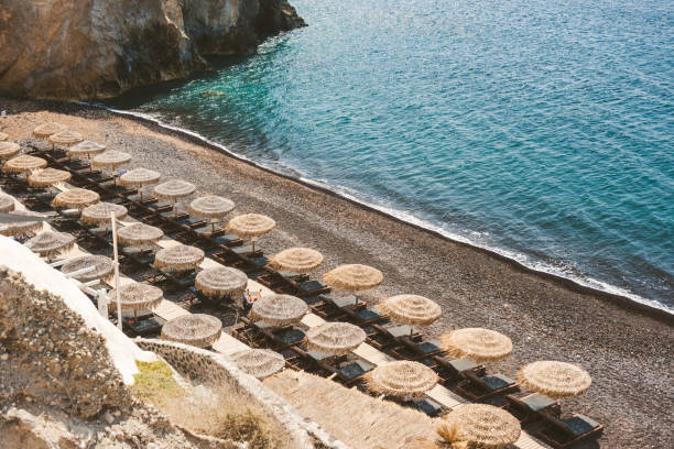 istock Mesa Pigadia beach, Santorini Greece 1143283064