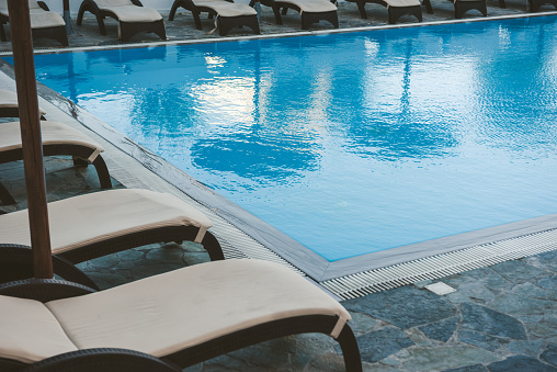 Outdoor Swimming pool detail