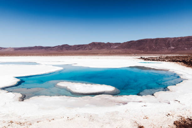 istock Beautiful salt lagoon in Atacama desert 1143285688