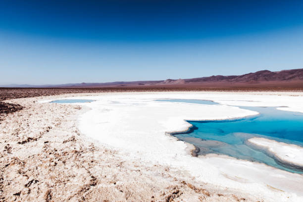 istock Beautiful salt lagoon in Atacama desert 1143287453