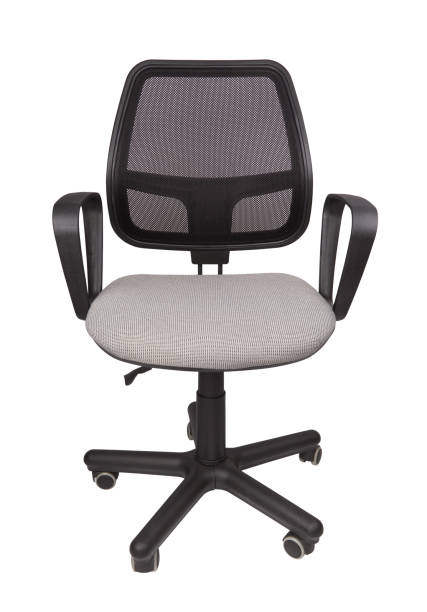 istock Office chair isolated 1143289222