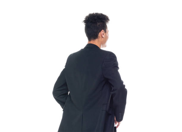 istock Good looking African American businessman - hands on hips 1143289371