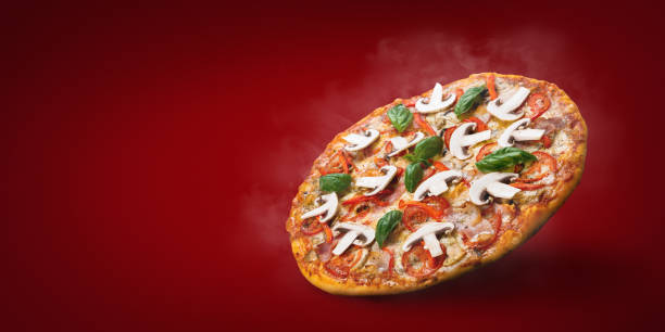 istock Vegetarian pizza recipe 1143289425