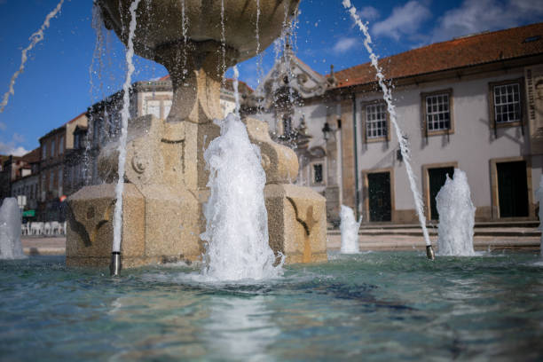 istock Fontain in Mangualde, Portugal 1143291176