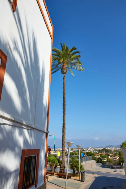 istock Javea also Xabia old town white facades 1143291610