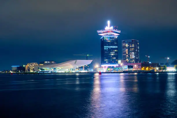 Photo of Modern buildings in Amsterdam