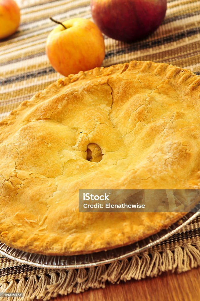 Tarta de manzana - Foto de stock de Al horno libre de derechos