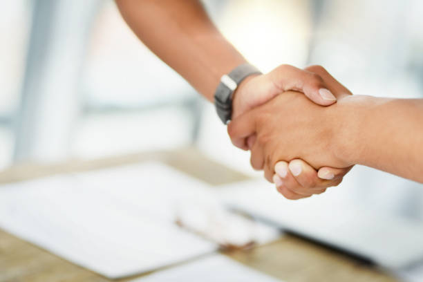 istock Pleasure doing business with you 1143295777