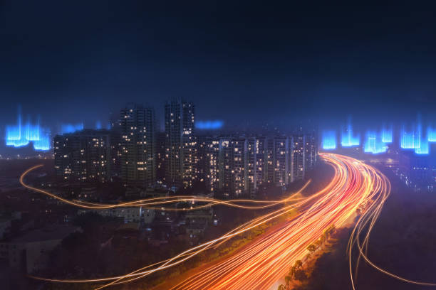istock digital modern city with high speed fiber network coverage 1143297282