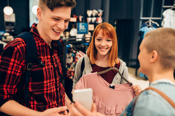 istock Young people at the shopping mall 1143300883