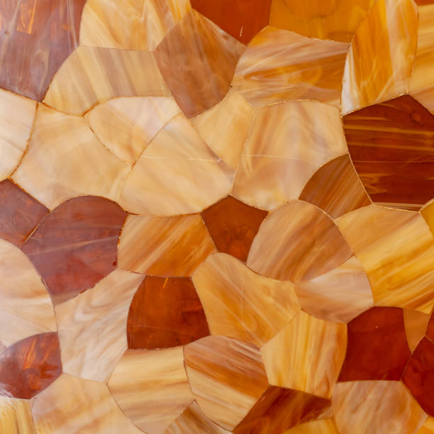 Stone mosaic, close-up background