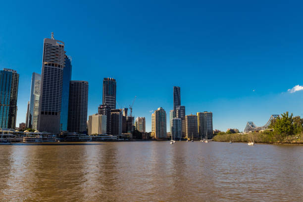 istock City skyline with buildings in Australia, Melbourne 1143306944