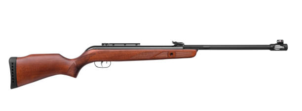 istock pneumatic rifle isolated on white background 1143311587