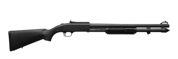 istock Gun. Shotgun isolated on white background 1143311823