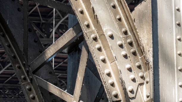 istock Heavy iron construction from the old train station 1143312031