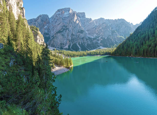 istock beautiful Braies Lake, South Tyrol 1143317770