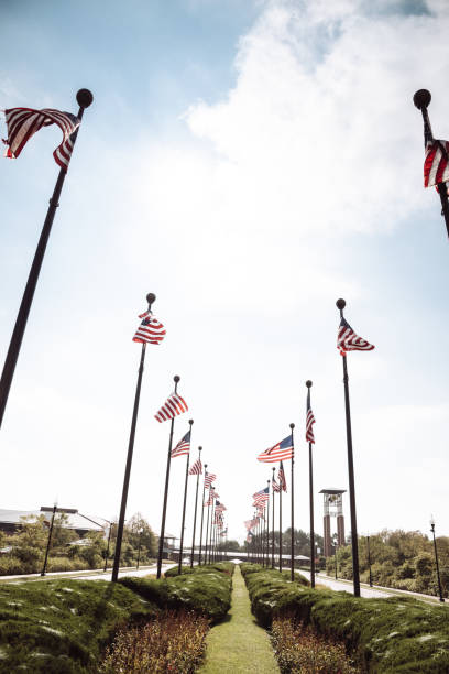 istock us flags in omaha nebraska 1143317957