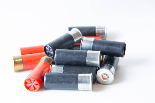 istock hunting rifle and ammunition 1143319173