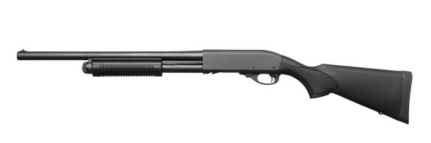 istock Shotgun isolated on white background 1143319984