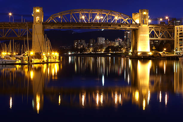istock Vancouver Twilight, Burrard Street Bridge 114332264