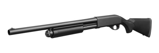 istock Shotgun isolated on white background 1143323831