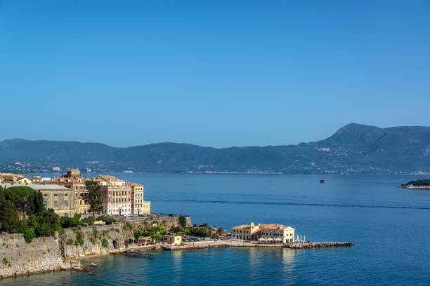istock Corfu Town and Ionian Sea 1143326822