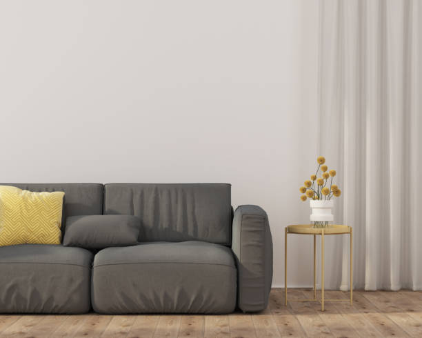 istock living room with gray sofa 1143327473