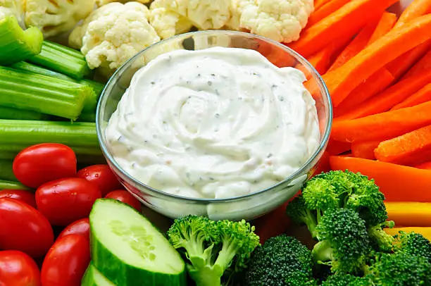 Photo of Vegetables and dip