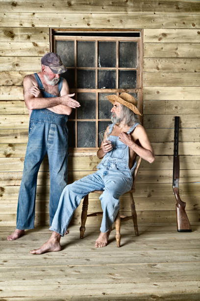 istock Two elderly Hillbillies gossiping 1143332475