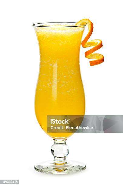 Frozen Orange Drink Stock Photo - Download Image Now - Orange - Fruit, Peel - Plant Part, Orange Color