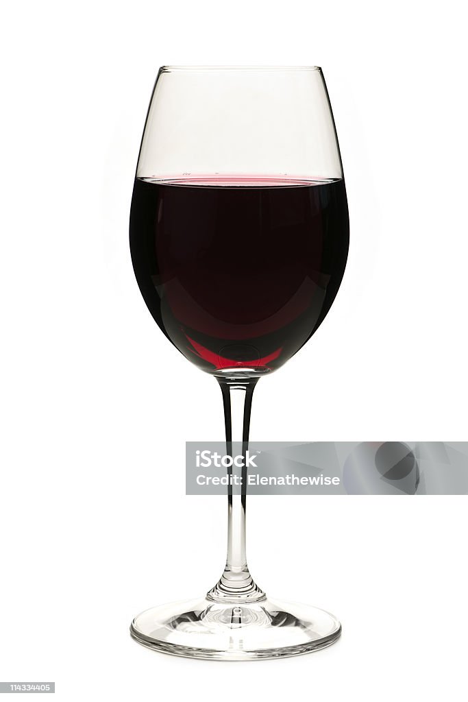 Vino rosso in vetro - Foto stock royalty-free di Bicchiere da vino