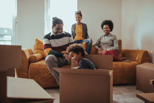 istock Making fun memories in their new home 1143344145