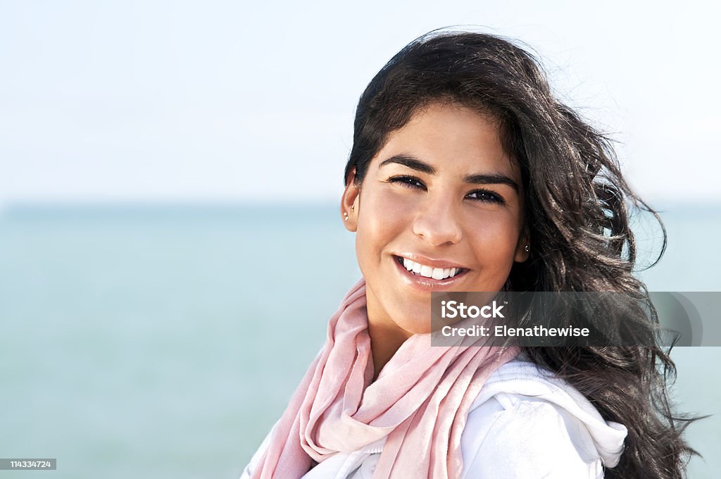 Young native american woman  Adult Stock Photo