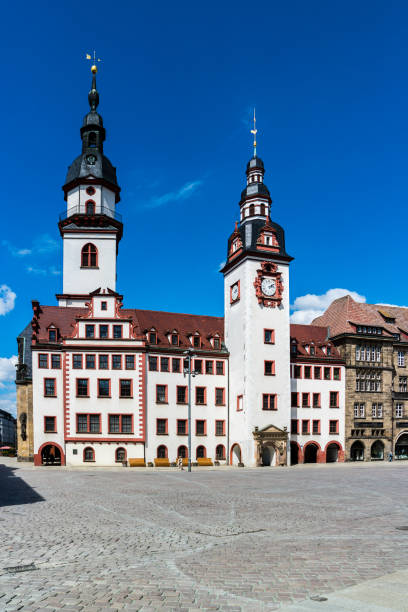 istock Town Hall from Chemnitz in East Germany 1143349687