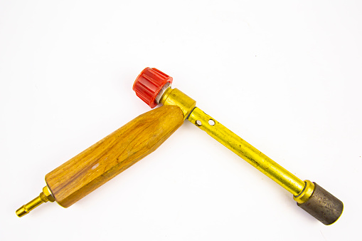Propane Torch For Welding On A White Background Stock Photo - Download