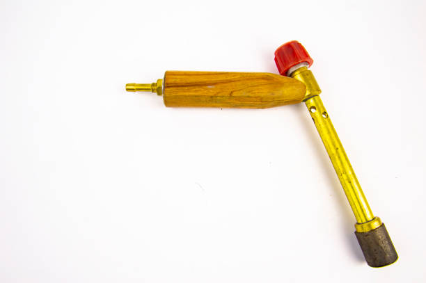 istock Propane torch for welding on a white background 1143351911