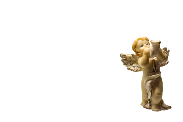 istock little angel with his horn 1143359595