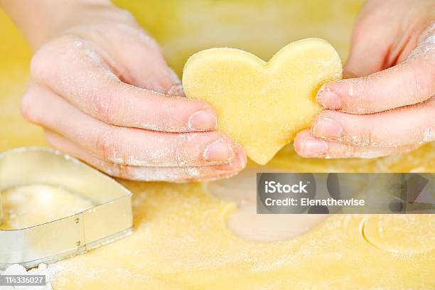 Making Shortbread Cookies Stock Photo - Download Image Now - Bakery, Baking, Close-up
