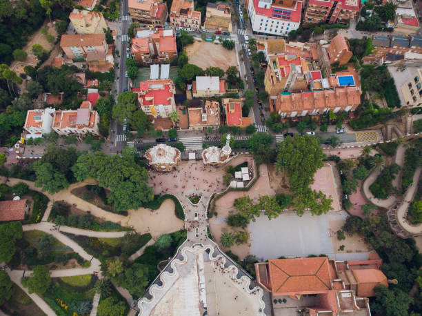istock View Park Guell in Barcelona. Catalonia, Spain 1143365055
