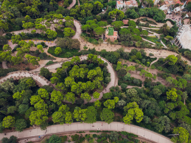 istock View Park Guell in Barcelona. Catalonia, Spain 1143365082