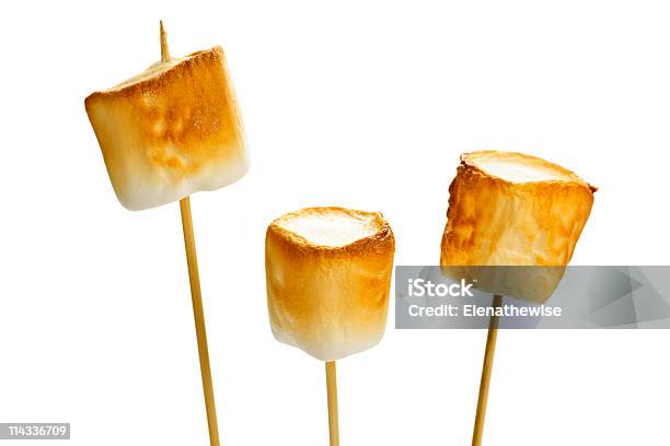 구운 Marshmallows 마시멜로에 대한 스톡 사진 및 기타 이미지 - 마시멜로, 가지-식물 부위, 구이